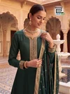 Toxic By Blue Hills Vichitra Zari Plus Size Anarkali Kurti Set 